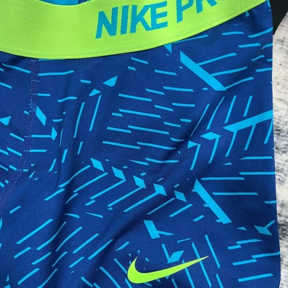 Nike Pro Women's Shorts Trio - Pink, Black, Blue - Size small - Picture 3 of 4